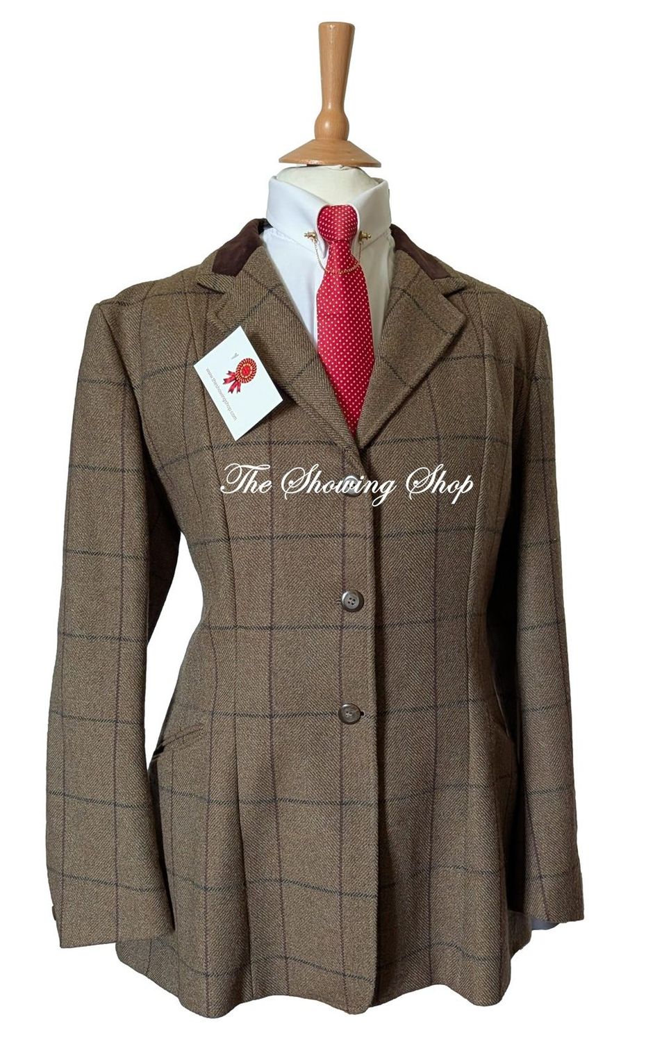 LADIES CALDENE HICKSTEAD BROWN TWEED JACKET SIZE 18 (42) LADIES CALDENE HICKSTEAD BROWN TWEED JACKET SIZE 18 (42)