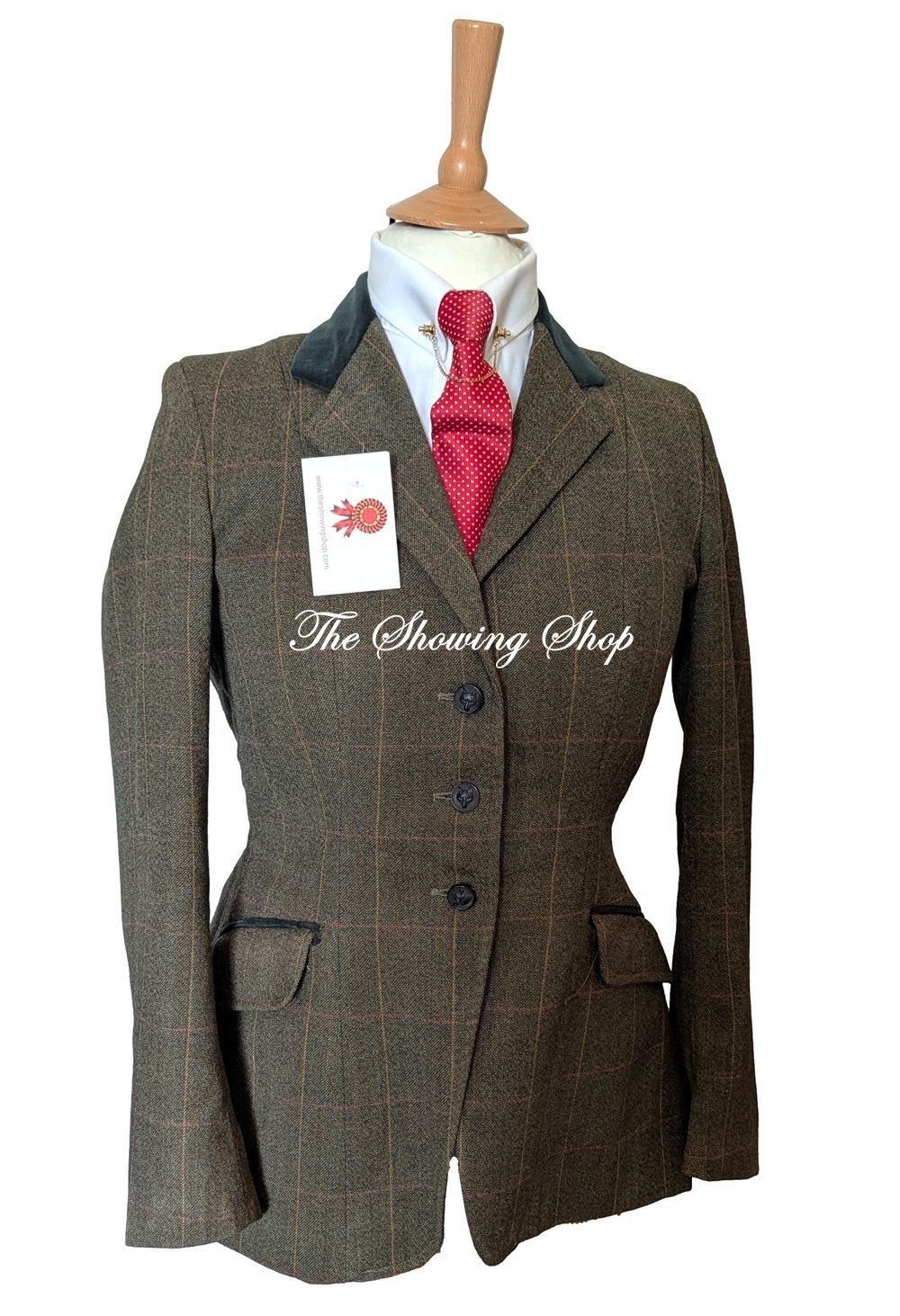 LADIES PRETTY PONIES GREEN TWEED JACKET SIZE 10 (34) LADIES PRETTY PONIES GREEN TWEED JACKET SIZE 10 (34)