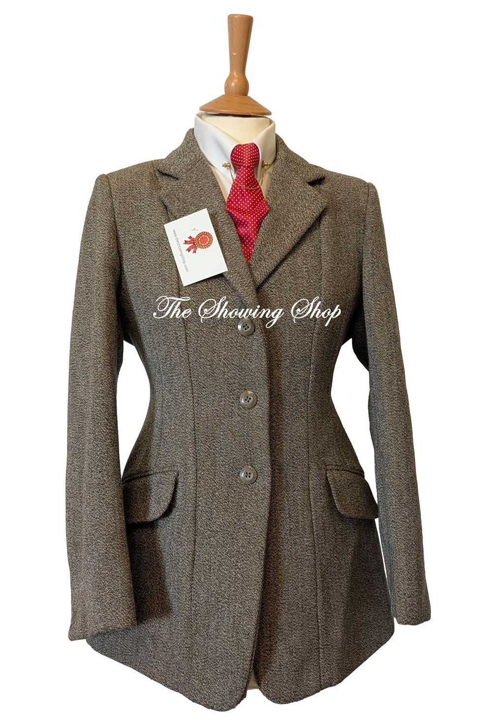 LADIES SHIRES HUNTINGDON HEAVYWEIGHT KEEPERS TWEED JACKET SIZE 20 (44) LADIES SHIRES HUNTINGDON HEAVYWEIGHT KEEPERS TWEED JACKET SIZE 20 (44)