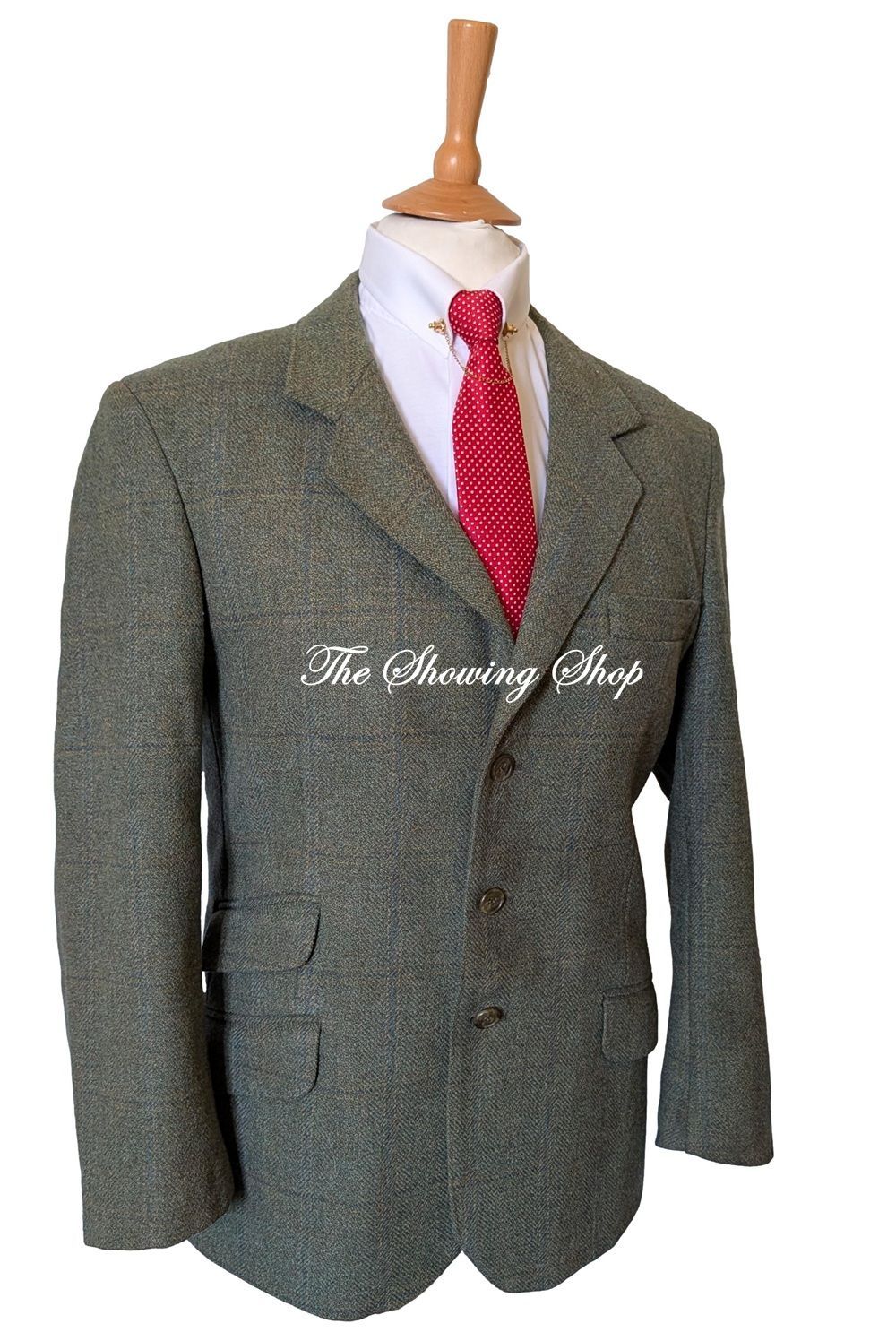 MENS ALEXANDER JAMES GREEN TWEED JACKET SIZE 40 MENS ALEXANDER JAMES GREEN TWEED JACKET SIZE 40