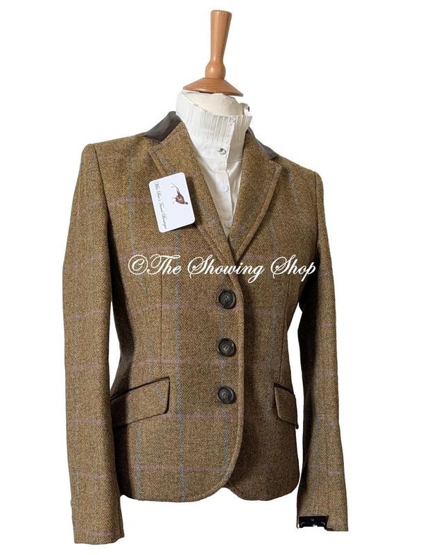 BRAND NEW LADIES PINTA GREEN TWEED JACKET SIZE 12
