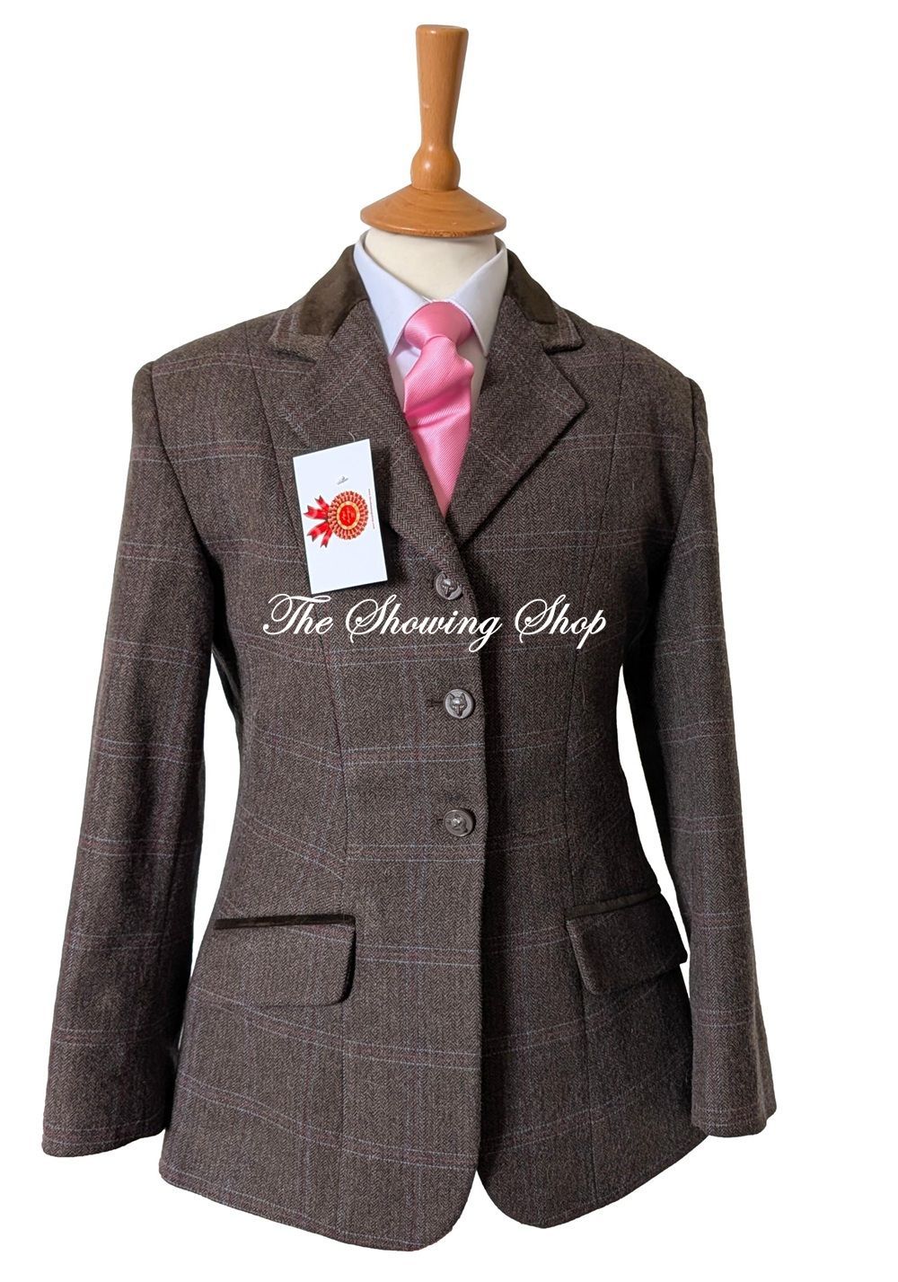CHILDS TAGG KILDAIRE BROWN TWEED JACKET SIZE 28 CHILDS TAGG KILDAIRE BROWN TWEED JACKET SIZE 28