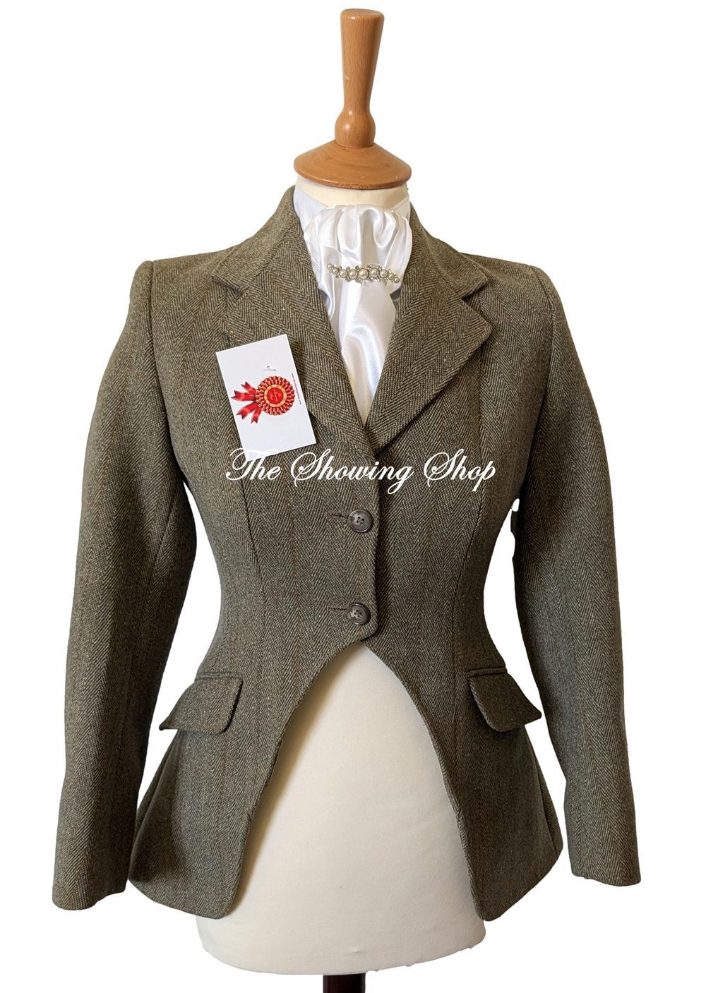MAIDS CALDENE HEAVYWEIGHT DERBY TWEED CUTAWAY JACKET SIZE 32 MAIDS CALDENE HEAVYWEIGHT DERBY TWEED CUTAWAY JACKET SIZE 32