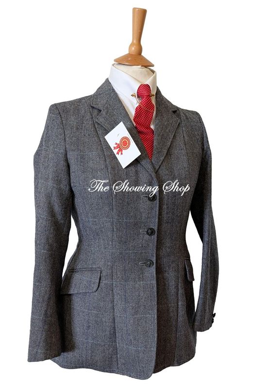 LADIES DERBY HOUSE BLUE TWEED JACKET SIZE 12 (36)