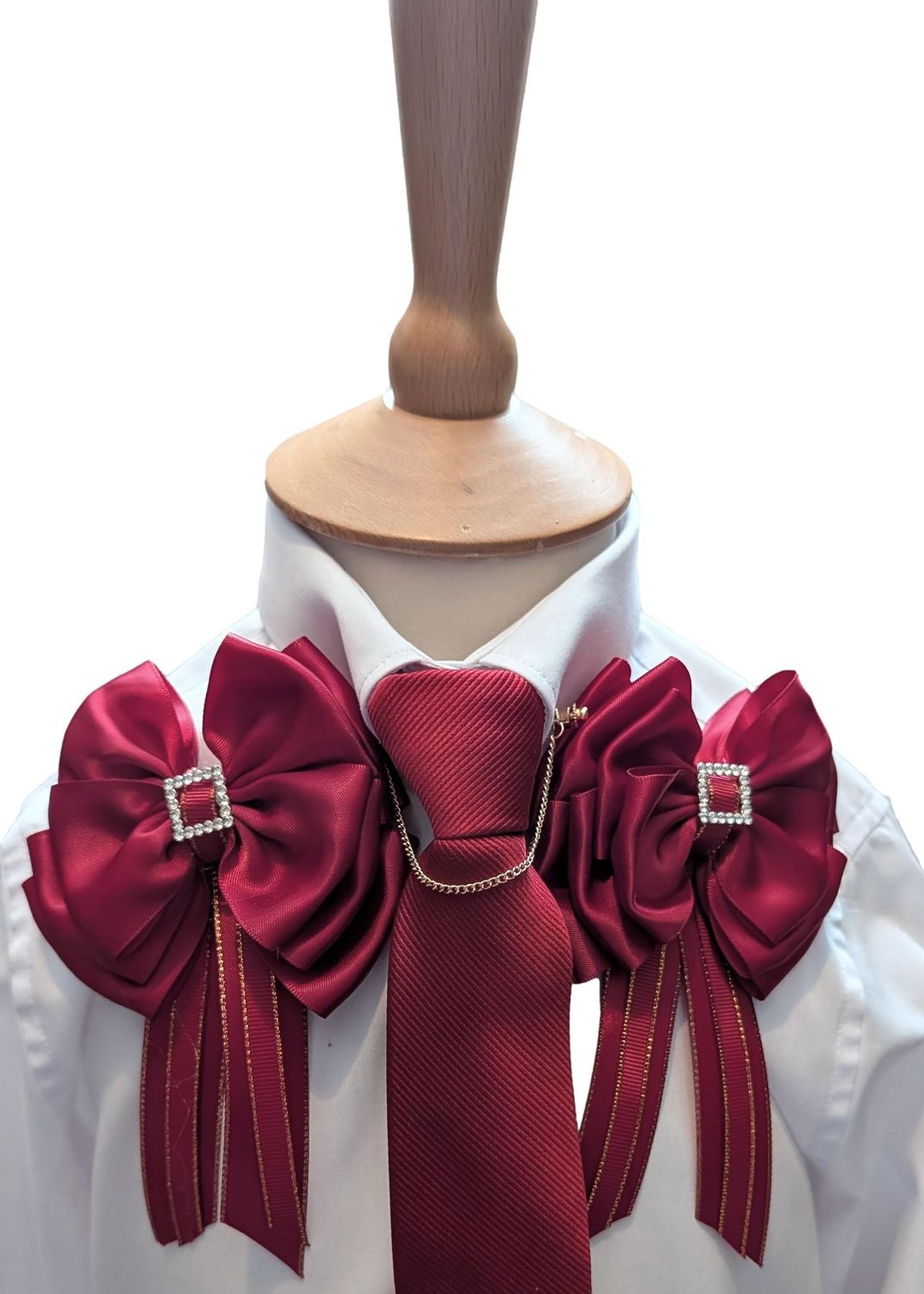 CHILDS PREMIUM  WINE SHOW BOWS AND  ZIP TIE SET