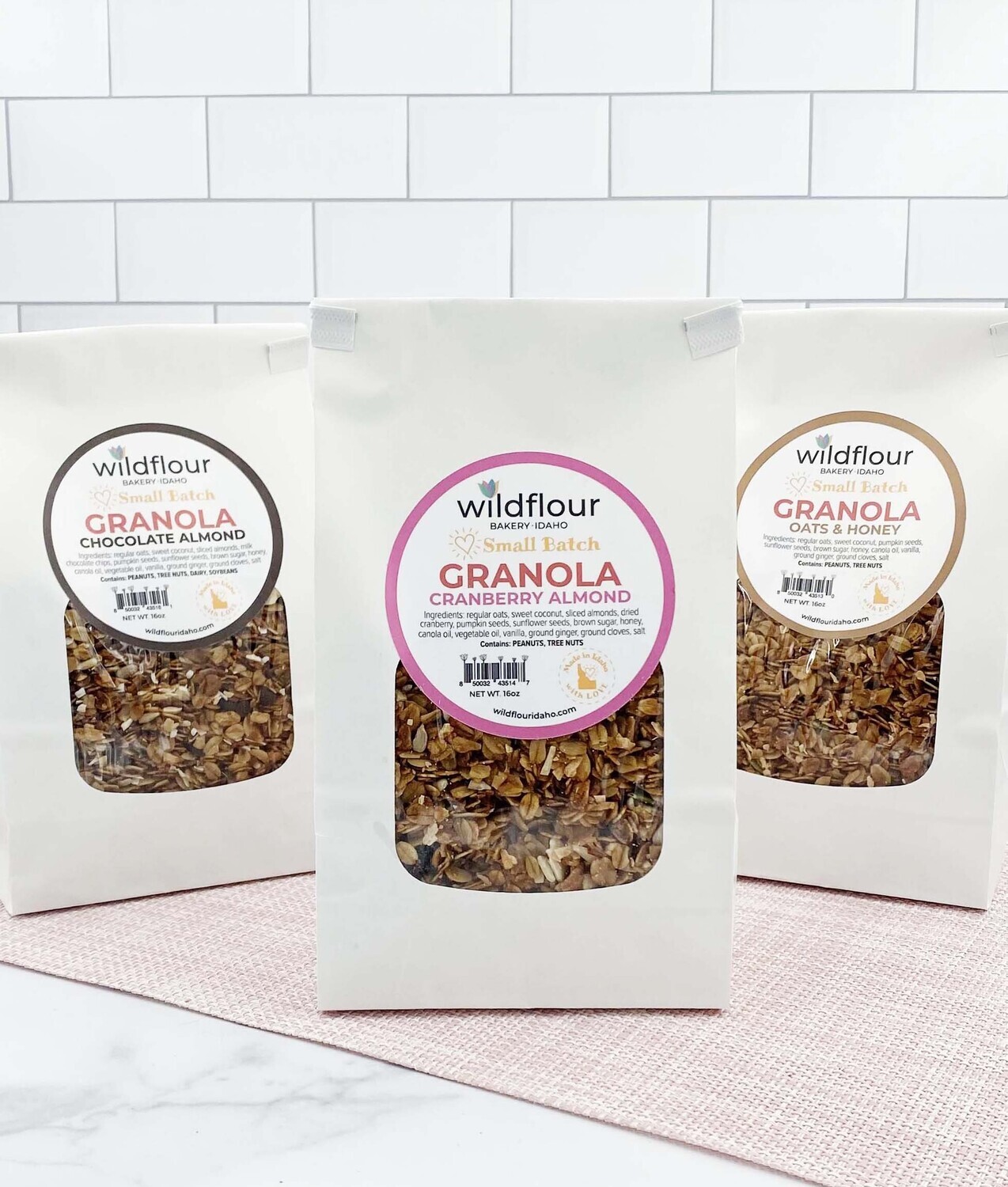 Wildflour Cranberry Almond Granola