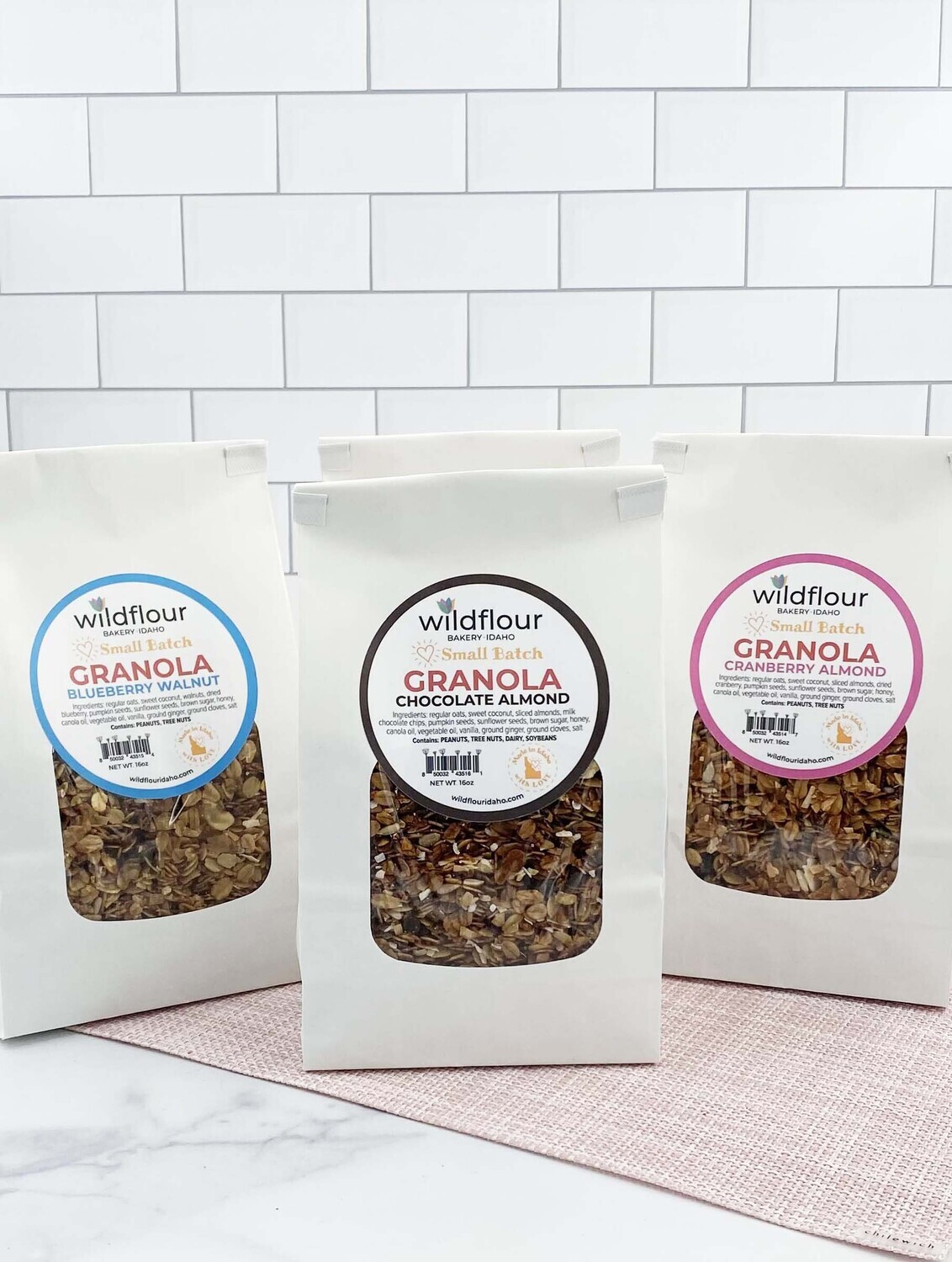 Wildflour Chocolate Almond Granola