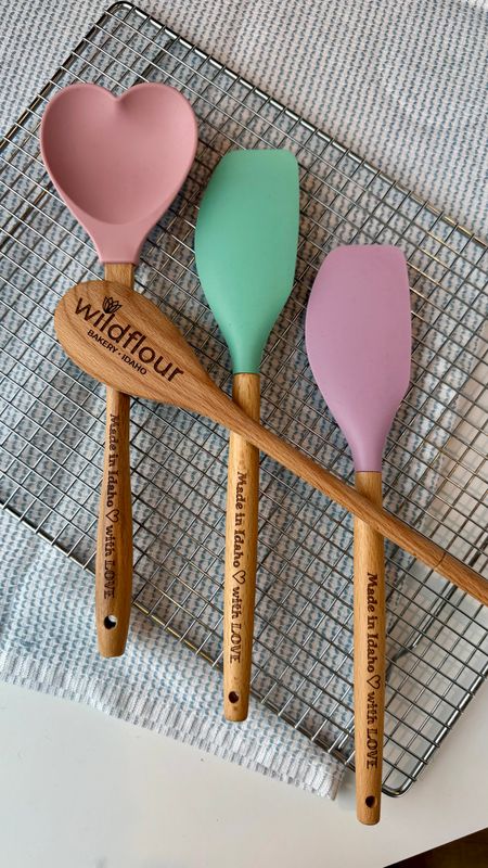 Wooden Spoon and Spatula Set - Wildflour
