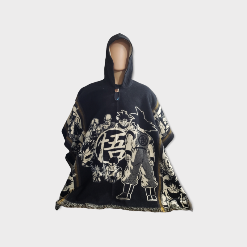 DBZ Knit Poncho