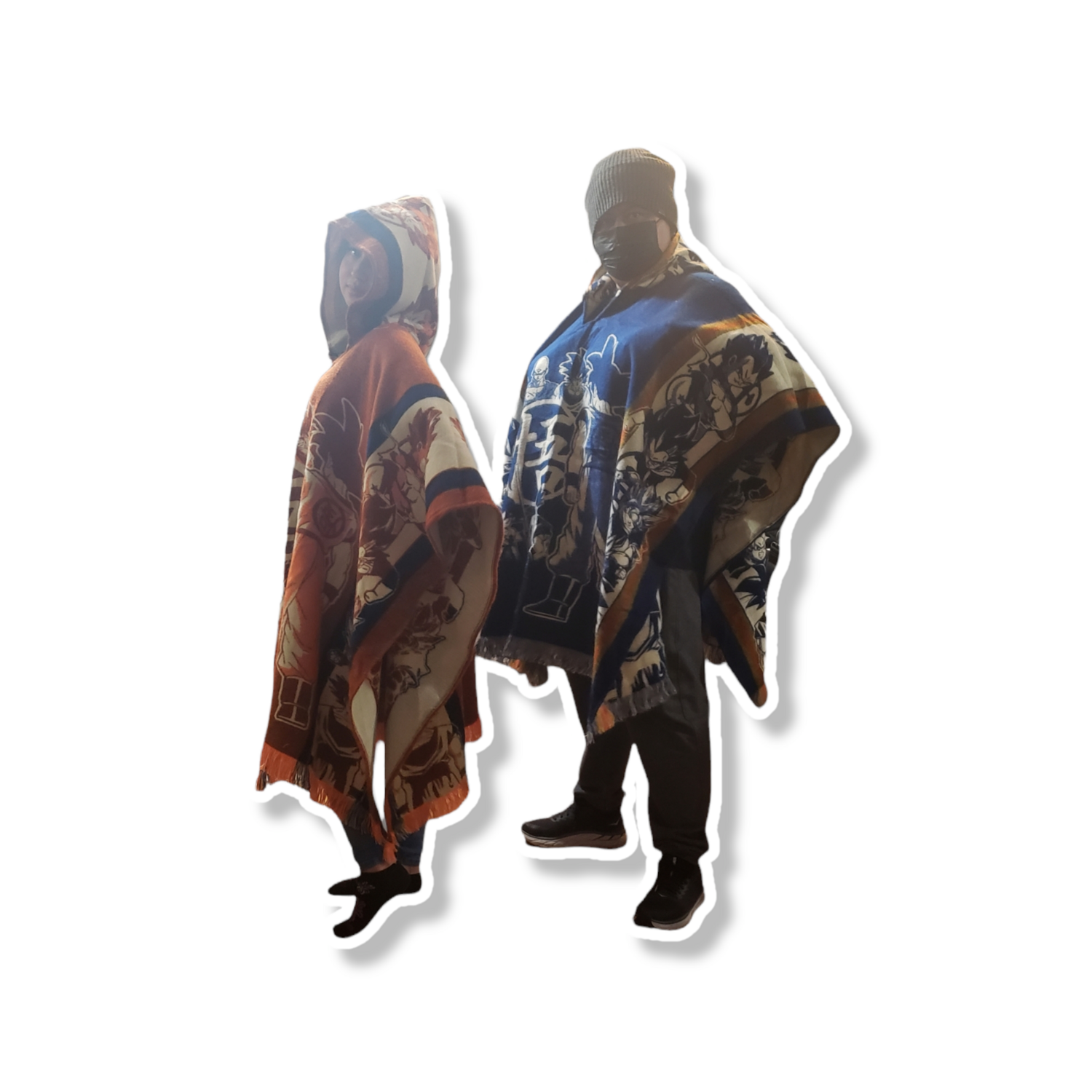 DBZ Knit Poncho