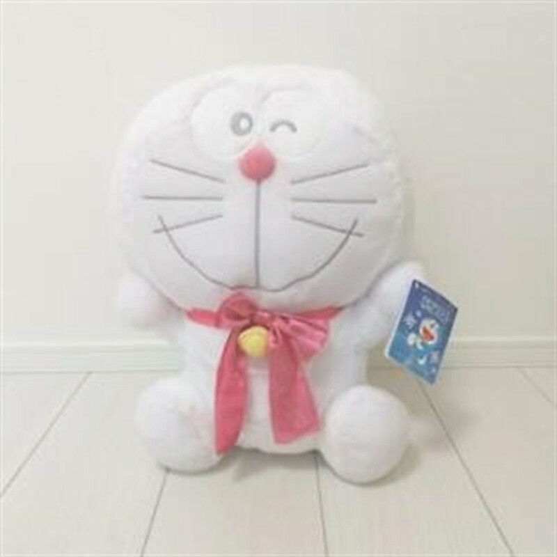 Doraemon 50th Anniversary Oversized White Snow Ver. 2021 Plush Japan Ver.