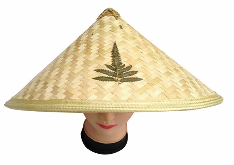 Bamboo Oriental Rice Hat