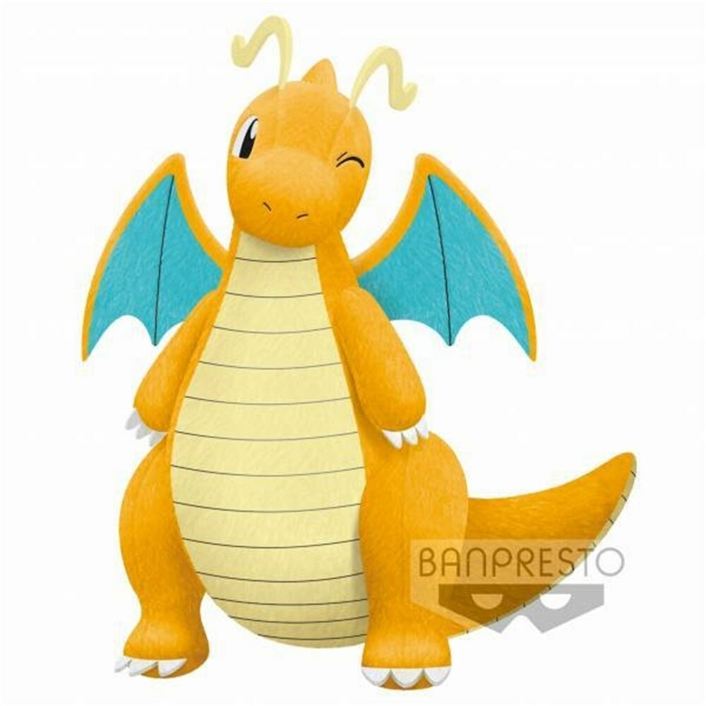Pokemon Hopepita Mechadeka BIG Dragonite Plush-Japan Licensed