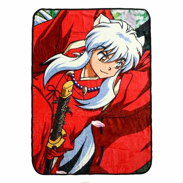 Inuyasha Fleece Throw Blanket Inuyasha Fleece Throw Blanket
