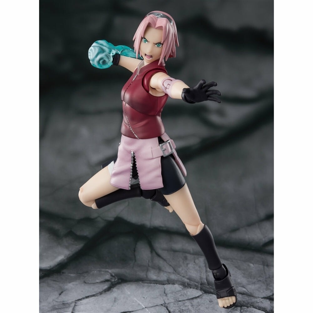 Sakura Haruno Inheritor of Tsunade&#39;s indominable will Naruto Shippuden Bandai Spirits S.H.Figuarts