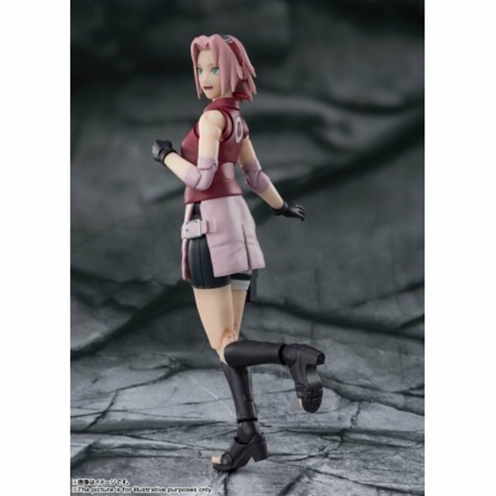 Sakura Haruno Inheritor of Tsunade&#39;s indominable will Naruto Shippuden Bandai Spirits S.H.Figuarts