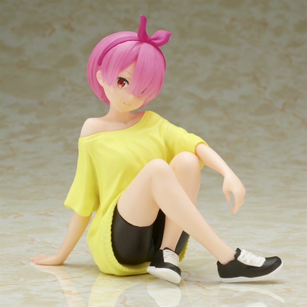 Re:Zero Starting Life In Another World Relax Time Ram Training Style Ver Figure