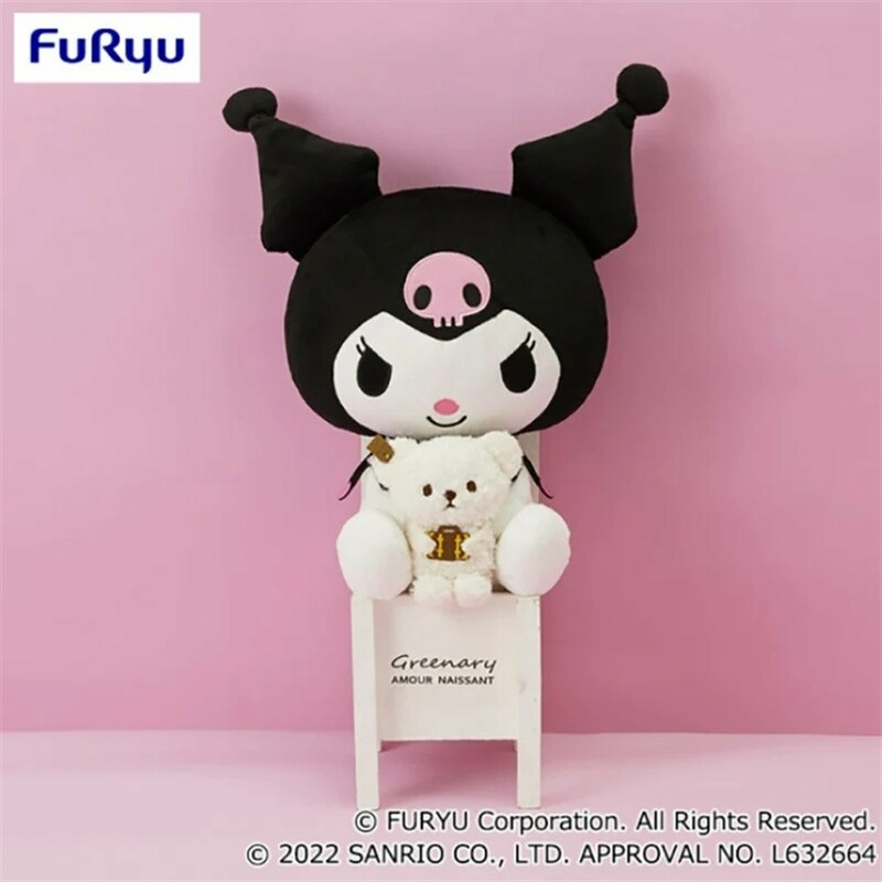 Sanrio Kuromi with Bear Bon Voyage Plush-Japan Version