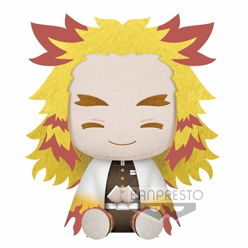 Demon Slayer Kimetsu No Yaiba Big Plush  A. Kyojuro Rengoku