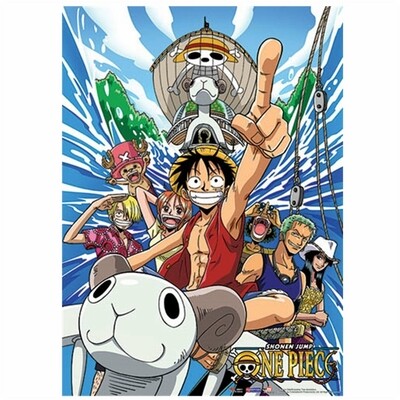 One Piece The Straw Hat Pirates Scroll