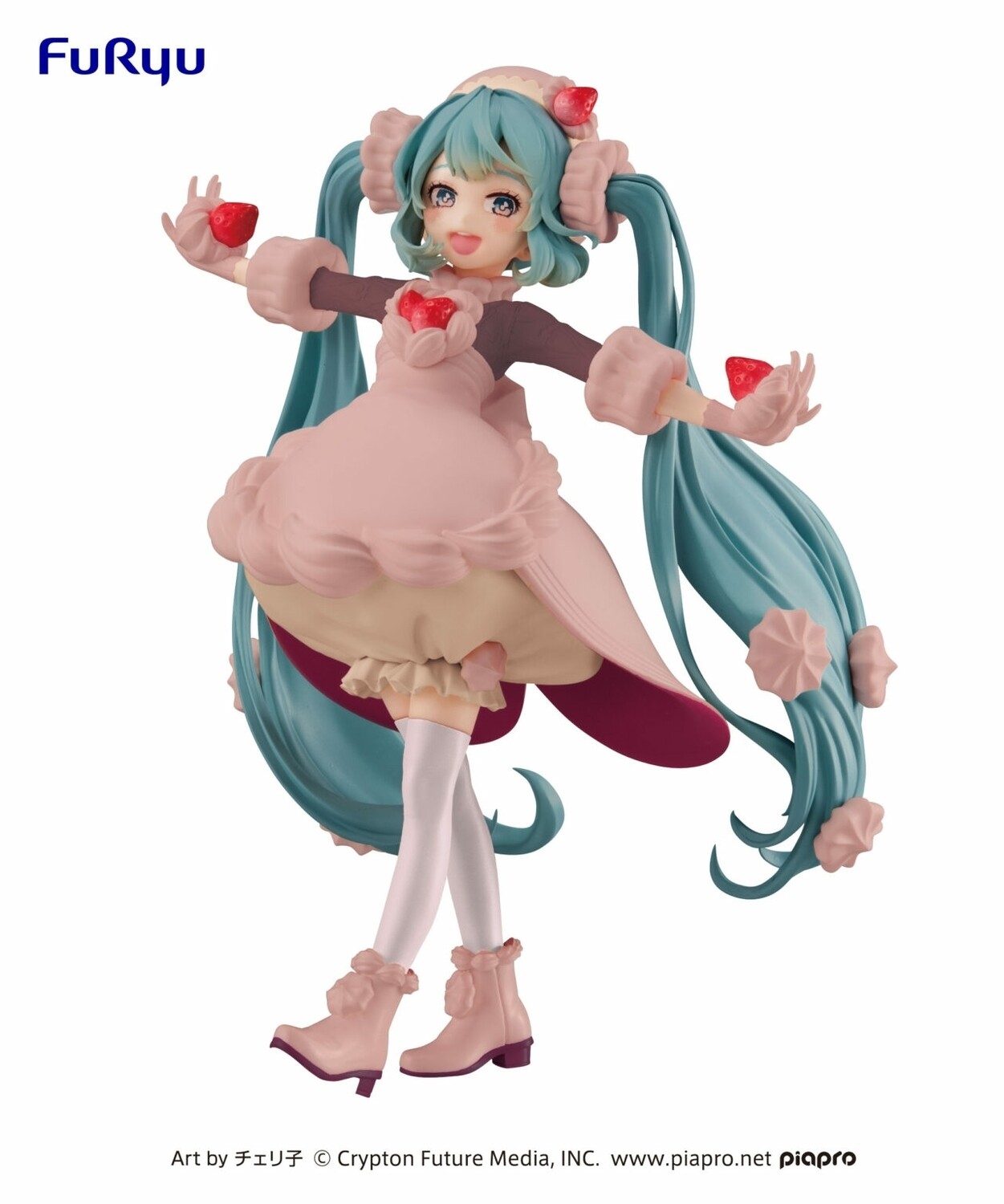 Hatsune Miku SweetSweets Series Figure Hatsune Miku strawberry chocolate short cake