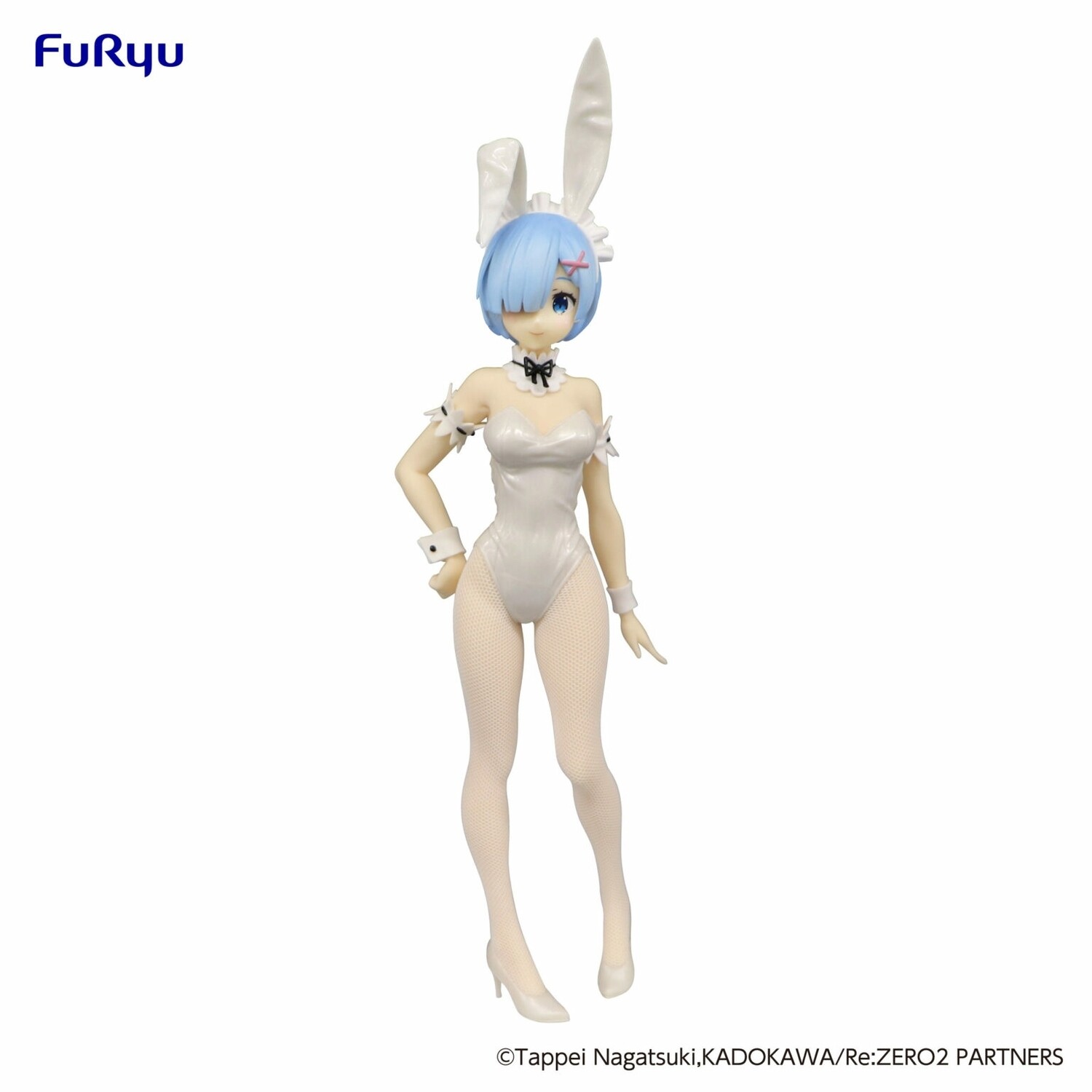 Re:Zero  Starting Life in Another World  BiCute Bunnies Figure Rem White Pearl Color ver