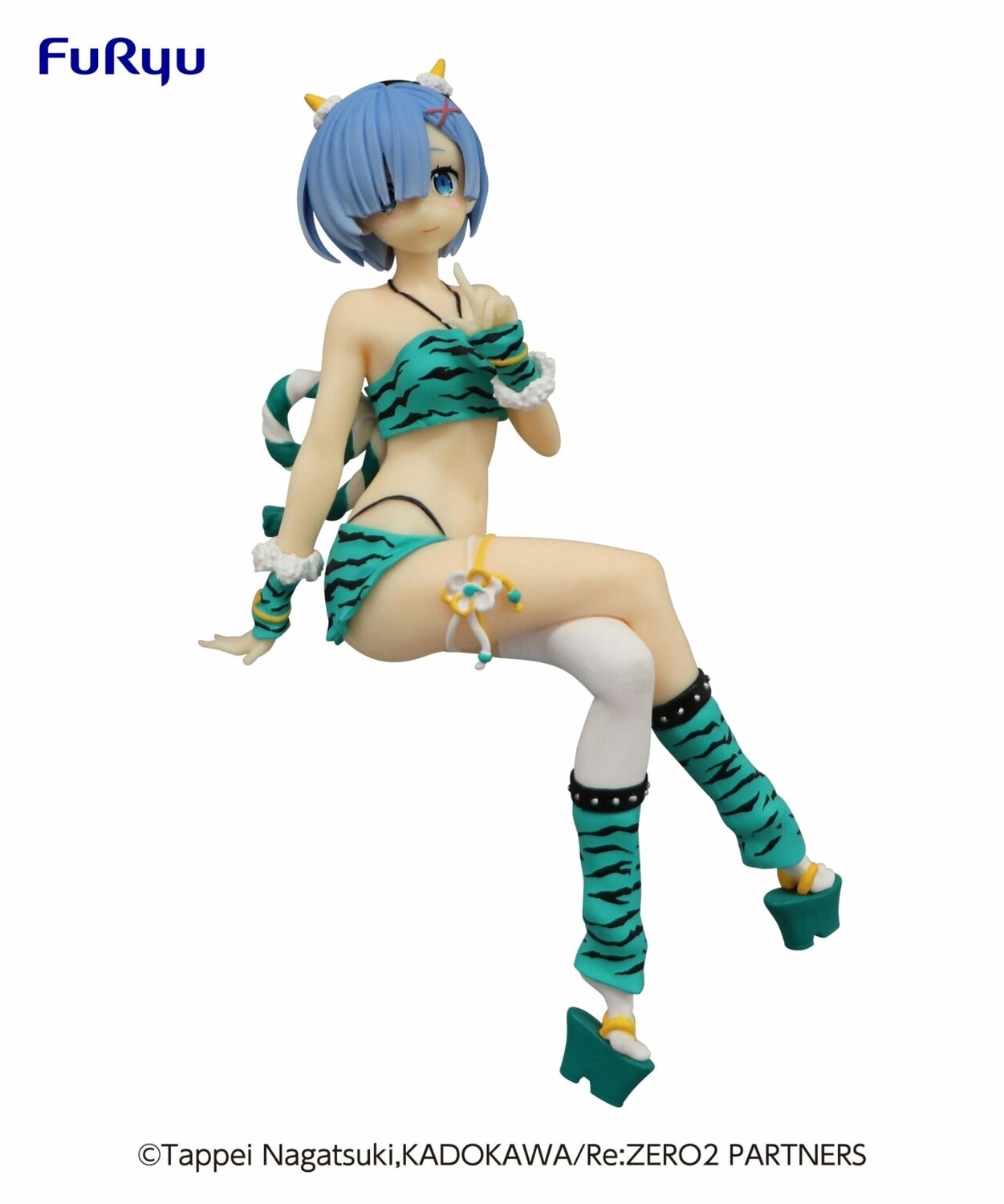 Re:Zero Starting Life in Another World Noodle Stopper Figure Rem Demon costume Another Color ver