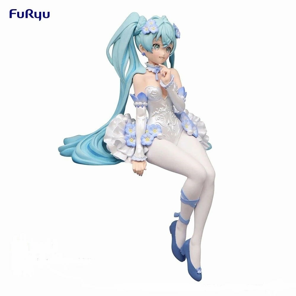 Hatsune Miku Noodle Stopper Figure Hatsune Miku Flower Fairy Nemophila