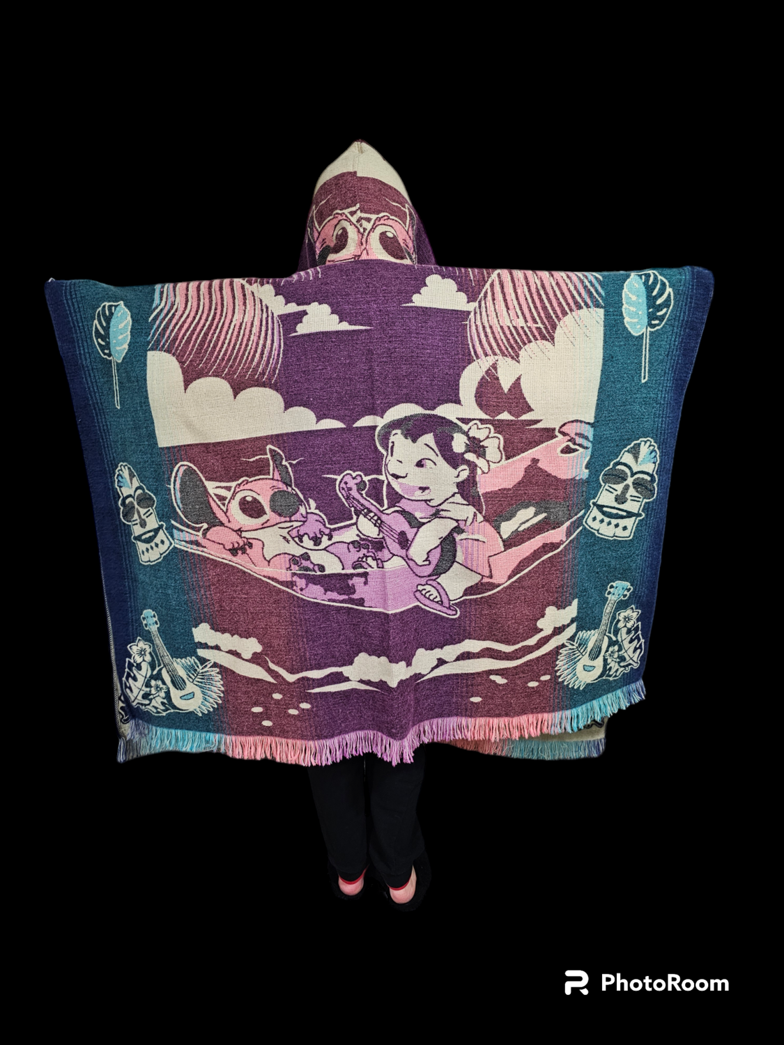 Stitch Lilo  Knit Poncho