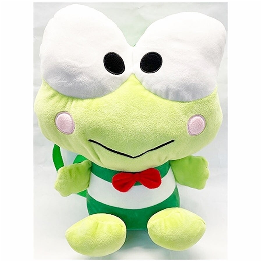 Sanrio Characters Keroppi Sitting Pose Plush Backpack