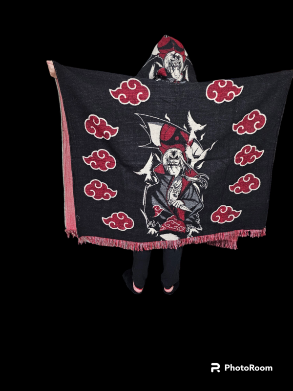 Itachi Akatsuki  Knit Poncho