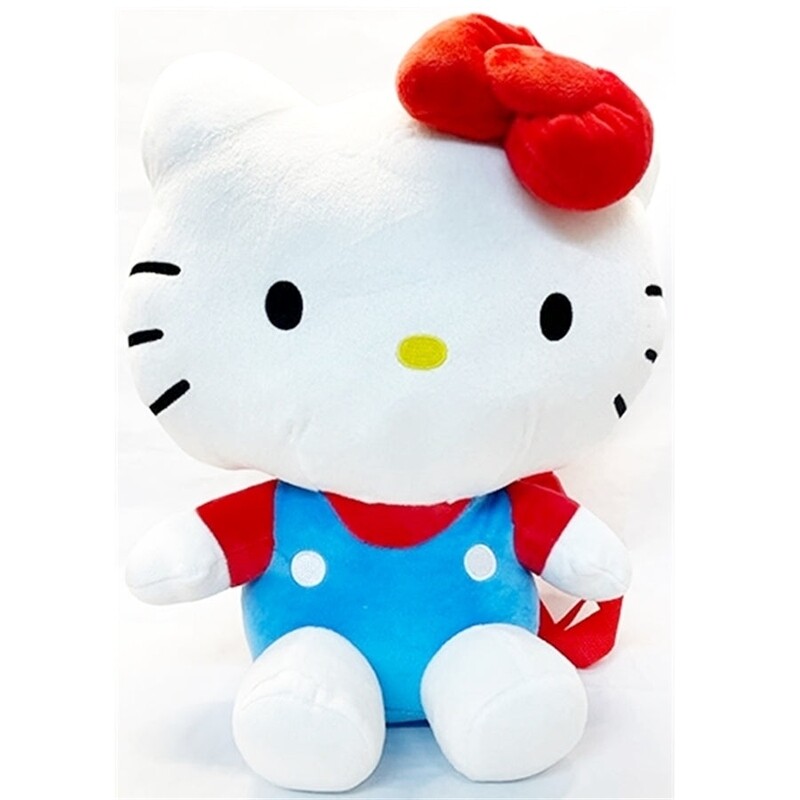 Hello Kitty Classic Sitting Pose Plush Backpack