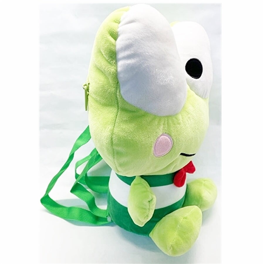 Sanrio Characters Keroppi Sitting Pose Plush Backpack