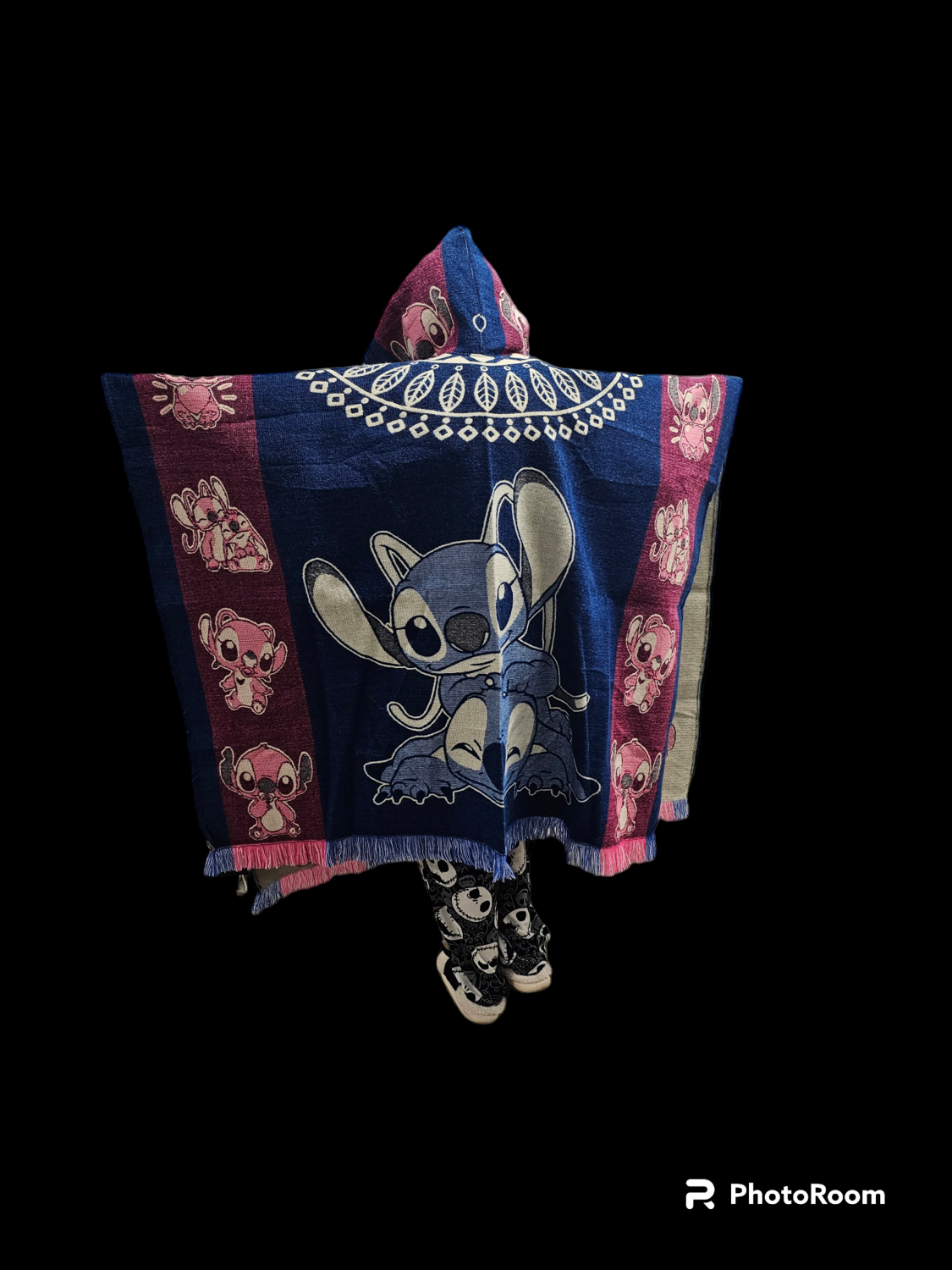 Stitch Angel Knit Poncho