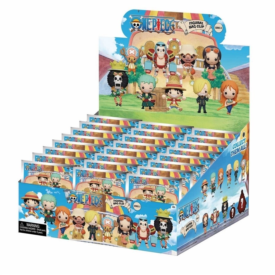One Piece 3D Foam Keyring Blind Bag Series 3