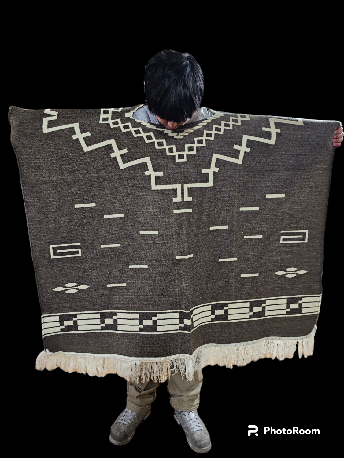 Clint Eastwood Knit Poncho