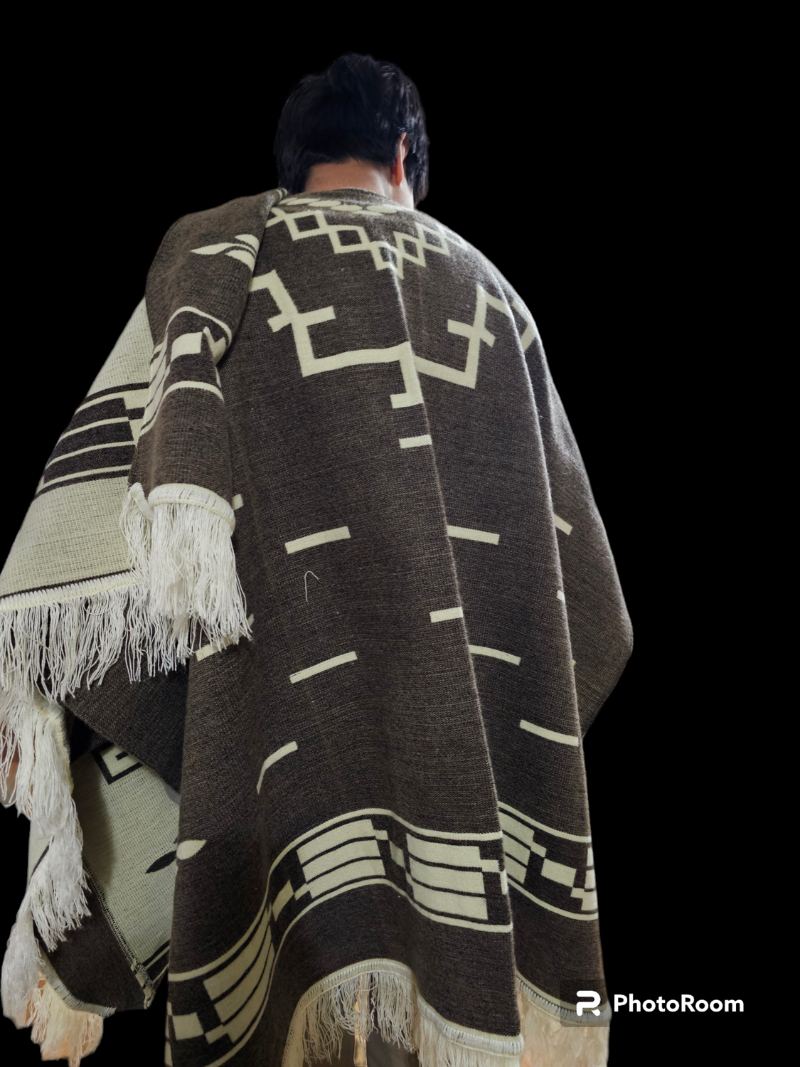 Clint Eastwood Knit Poncho
