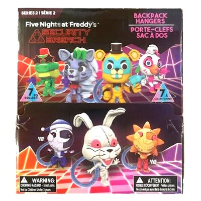 Five Nights at Freddy's Security Breach Series 2 Backpack Hangers
