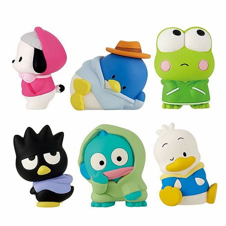 Sanrio Characters Hapidanbui Hoodie Twinchees Mini Figure Blind Bag Asst
