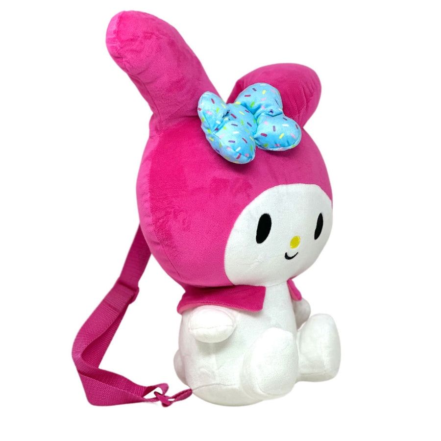 My Melody Sitting Pose Hello Kitty &amp; Friends Cafe Plush Backpack