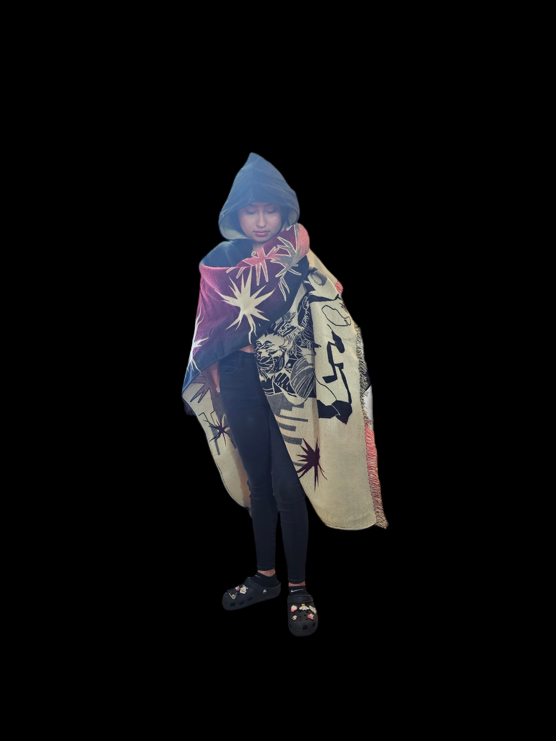 My Hero Academia Knit Poncho