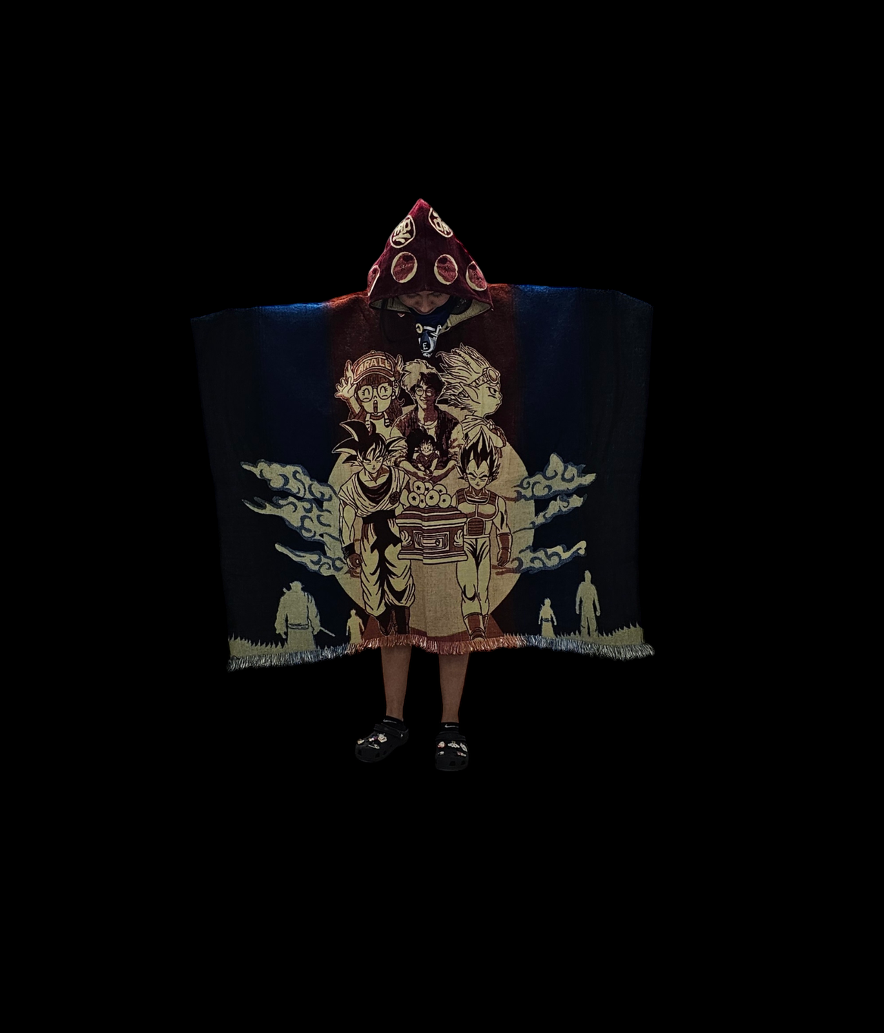 Akira Toriyama Rememberance Knit Poncho