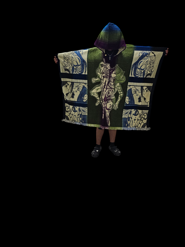 Narciso Anasui JBA Knit Poncho