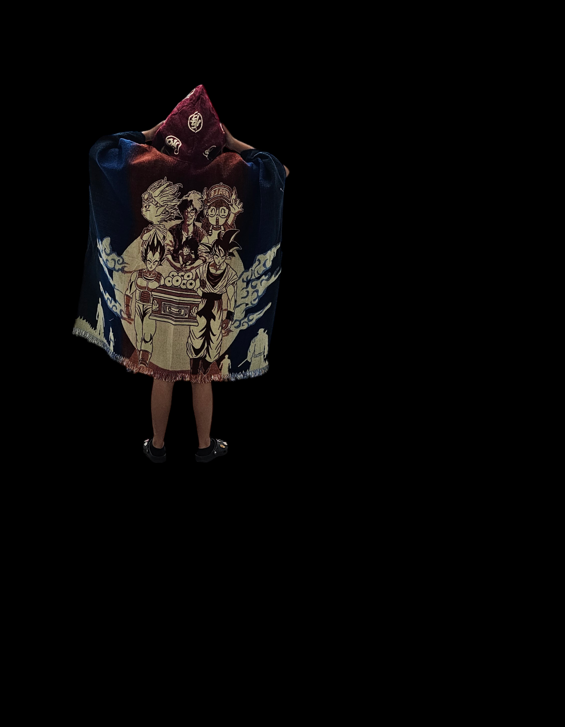 Akira Toriyama Rememberance Knit Poncho