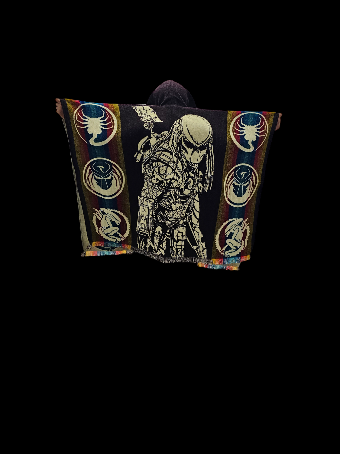 Predator Knit Poncho