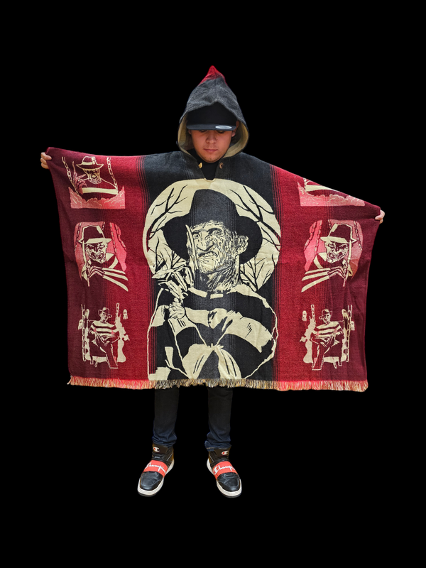 Freddy Krueger Nightmare On Elm Street Knit Poncho