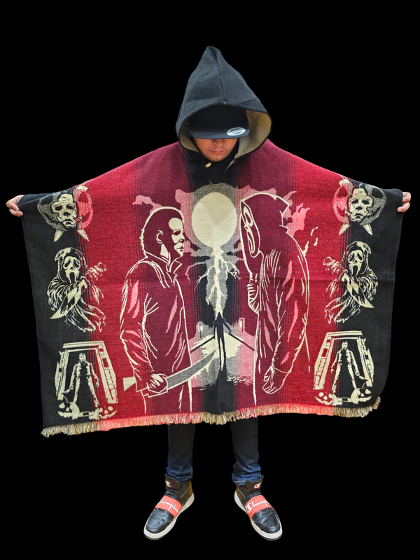 Ghostface VS Myers Knit Poncho