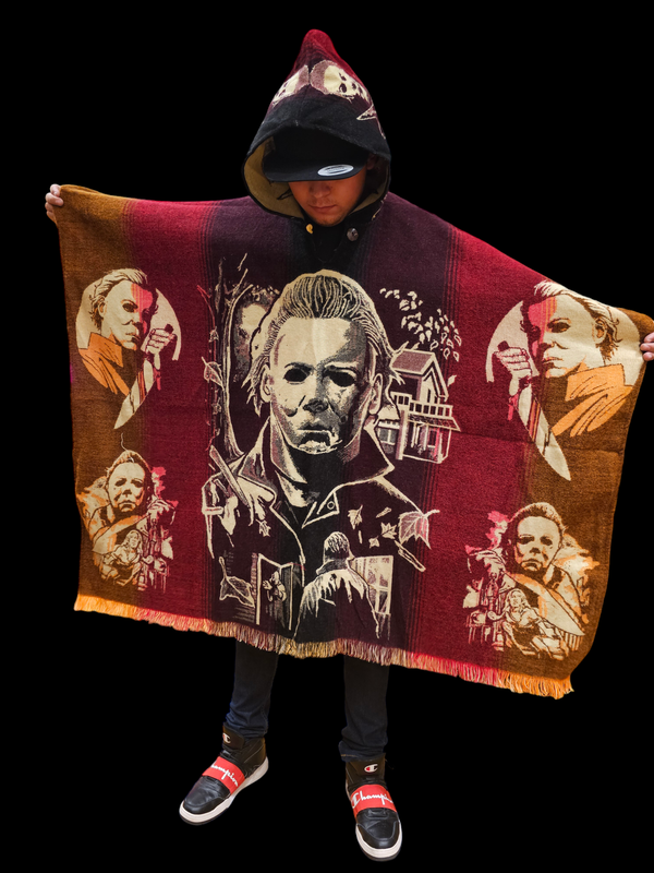 Michael Mayers Halloween Knit Poncho