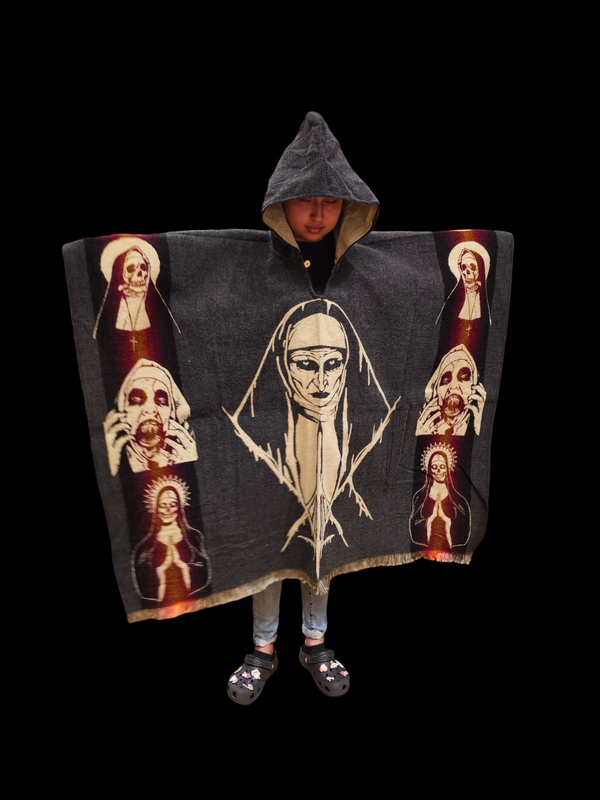 The Nun Knit Poncho