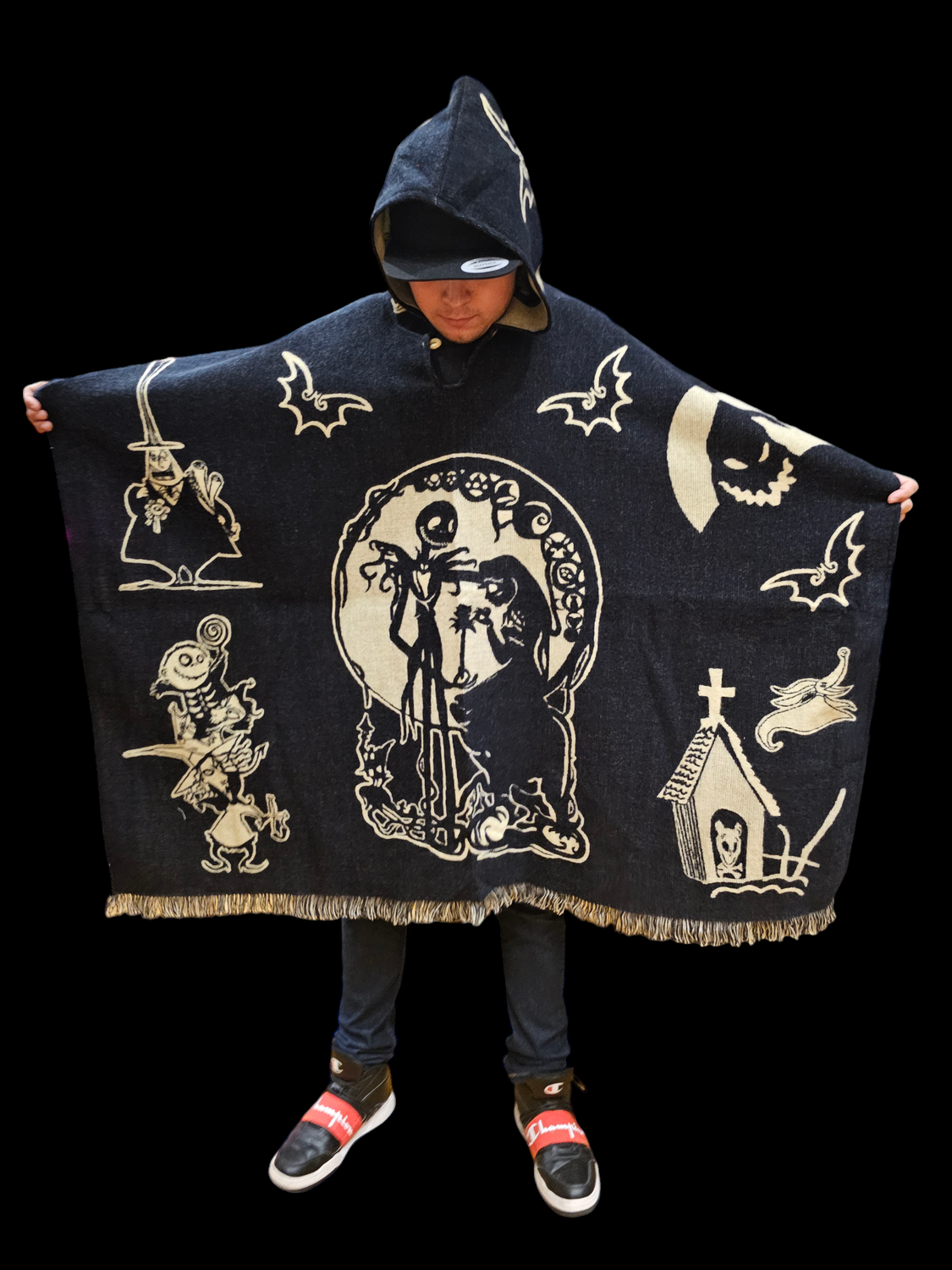 NBC Jack &amp; Sally Knit Poncho